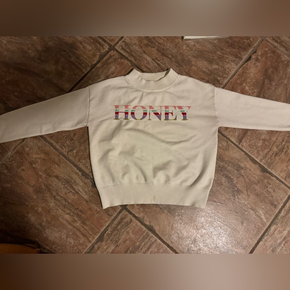 Never Fully Dressed Honey Crew Neck Sweater | US 10 L - Picture 1 of 4